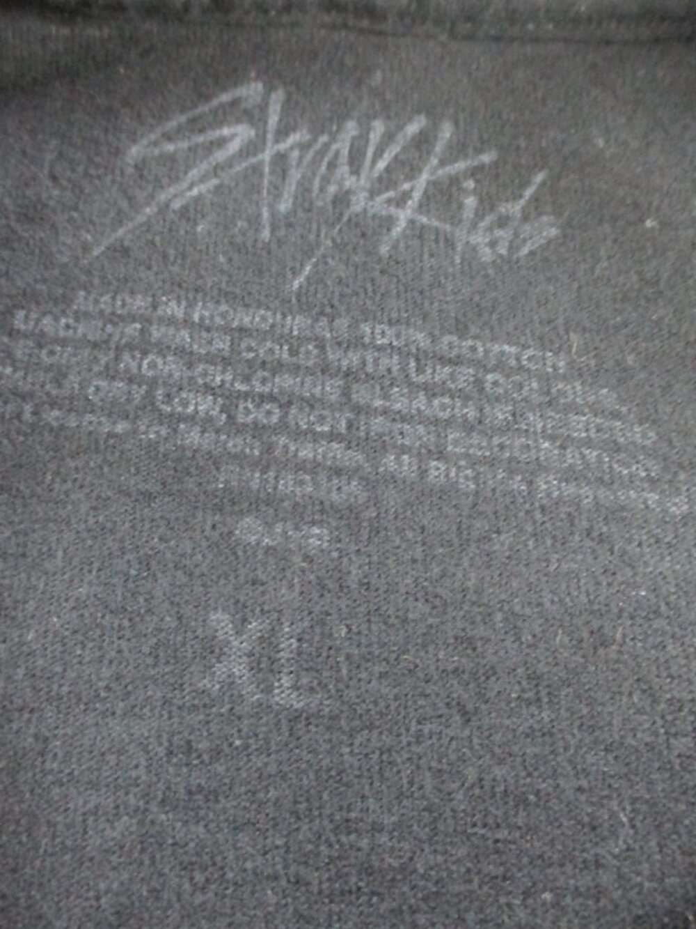 Stray Kids Shirt Adult XL Black Evil Skzoo Graphic Print Crewneck Tee Band Kpop - Picture 4 of 8